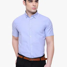 Kuons Avenue Men Tailored Fit Cotton Formal Shirt-image-28