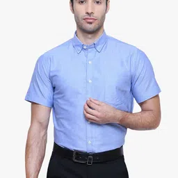 Kuons Avenue Men Tailored Fit Cotton Formal Shirt-image-0