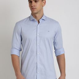 Peter England Ethnic Motifs Printed Slim Fit Cotton Shirt-picture-14