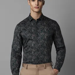 Louis Philippe Sport Ethnic Motifs Printed Cotton Formal Shirt-picture-7