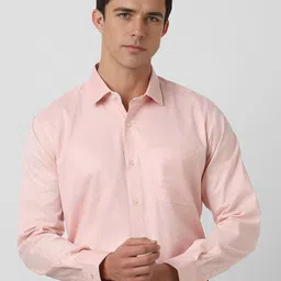Van Heusen Men Spread Collar Abstract Printed Cotton Formal Shirt-picture-10
