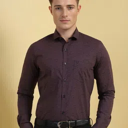 Allen Solly Men Spread Collar Abstract Printed Slim Fit Cotton Formal Shirt-image-48