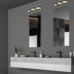 THE STELLAR KRAFT Lovely Lume Gold Toned Black Wall Lamps-image-35