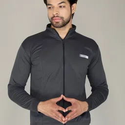 FUBAR Men Lightweight Stand Collar Training or Gym Sporty Jacket-image-93