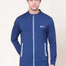 Van Heusen Mock Collar Cotton Sporty Jacket-picture-50
