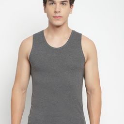 La Intimo Round Neck Pure Cotton Innerwear Vests-image-73