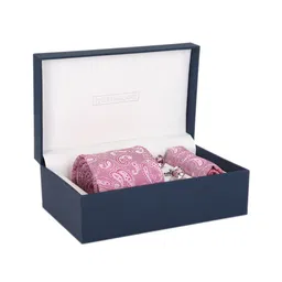 Peter England Men Paisley Printed Accessory Gift Set-picture-46