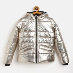 GOJI Girls Pink Water Resistant Puffer Jacket-image-81