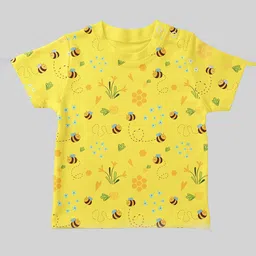 Mojua Kids Bio Finish Graphic Printed Cotton T-Shirt-picture-29