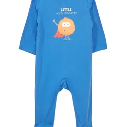 KIABI Boys Printed Pure Cotton Sleepsuit-image-16