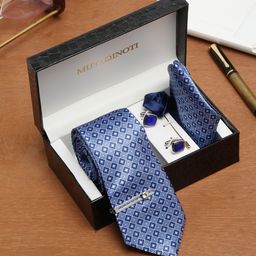 MUTAQINOTI Men Necktie Accessory Gift Set-image-7