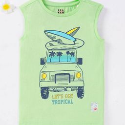 Ed-a-Mamma Boys Graphic Printed Cotton T-shirt-image-5