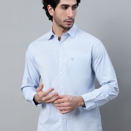 Cantabil Spread Collar Cotton Casual Shirt-image-76
