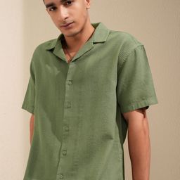 HIGHLANDER Men Opaque Casual Shirt-image-102