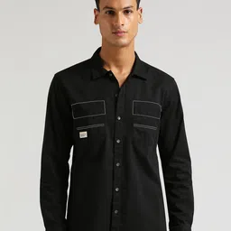 Pepe Jeans Twill Weave Pure Cotton Casual Shirt-picture-13