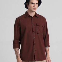 Jack & Jones Men Opaque Casual Shirt-image-89