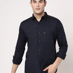 ADWYN PETER New Spread Collar Cotton Casual Shirt-image-87