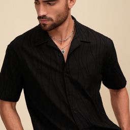 LOCOMOTIVE Luxe Men Opaque Casual Shirt-image-79
