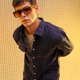 The Indian Garage Co Spread Collar Long Sleeves Cotton Casual Shirt-picture-33