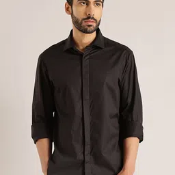 Indian Terrain Chiseled Slim Fit Spread Collar Casual Shirt-image-31