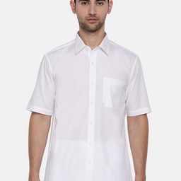 Ramraj Classic Fit Pure Cotton Casual Shirt-picture-40