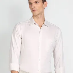 Arrow Spread Collar Slim Fit Cotton Formal Shirt-picture-44