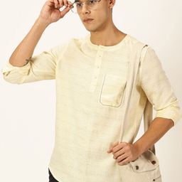 Thomas Scott Men Premium Linen Casual Shirt-image-90