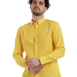 Banana Club Classic Button-Down Collar Cotton Casual Shirt-image-108