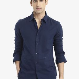 RARE RABBIT Men Comfort Opaque Casual Shirt-image-103