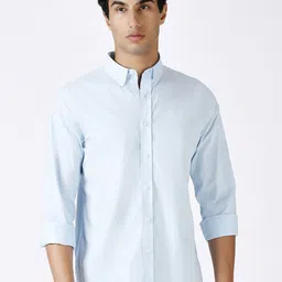 MARK & ALBERT Men Slim Fit Opaque Casual Shirt-image-88
