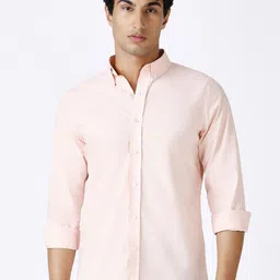 MARK & ALBERT Men Slim Fit Opaque Casual Shirt-image-87