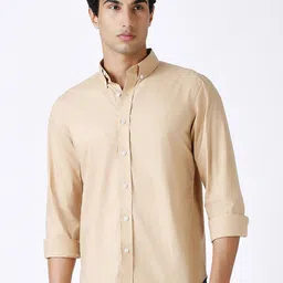 MARK & ALBERT Men Slim Fit Opaque Casual Shirt-image-53