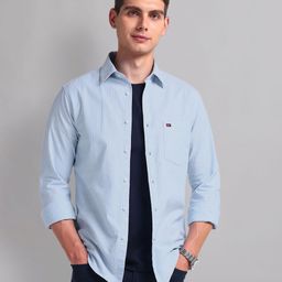 AD By Arvind Men Slim Fit Opaque Casual Shirt-image-76