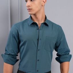 HIGHLANDER Men Slim Fit Opaque Casual Shirt-picture-40