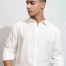 HIGHLANDER Men Slim Fit Opaque Casual Shirt-picture-27