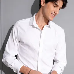 LOCOMOTIVE Dobby Textured Occasion Shirt-image-84