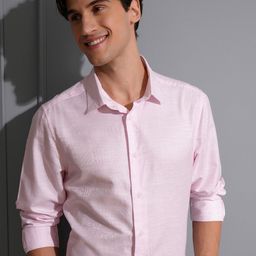 LOCOMOTIVE Jacquard Textured Shirt-image-4