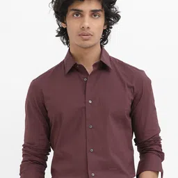 RARE RABBIT Men Neutron-8 Slim Fit Cotton Shirt-picture-38