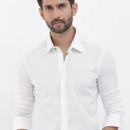 RARE RABBIT Men Neutron-8 Slim Fit Cotton Shirt-64