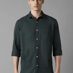 Louis Philippe Jeans Men Slim Fit Solid Casual Shirt-image-84