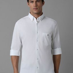 Louis Philippe Sport Men Slim Fit Opaque Casual Shirt-image-82