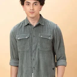 Being Human Men Slim Fit Opaque Casual Shirt-image-47