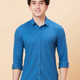 Being Human Spread Collar Slim Fit Casual Shirt-image-94