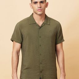 Being Human Men Slim Fit Opaque Casual Shirt-picture-7