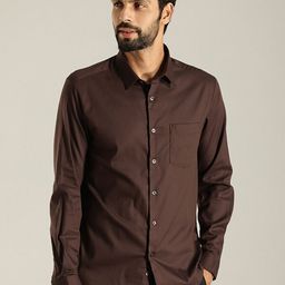 Indian Terrain India Slim Fit Opaque Casual Shirt-picture-28