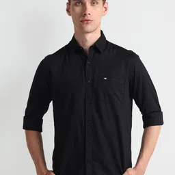 Arrow Sport  Slim Fit Twill Weave Casual Shirt-image-14