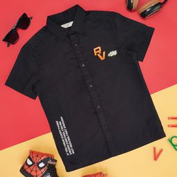 Pantaloons Junior Boys Short Sleeves Pure Cotton Casual Shirt-image-45