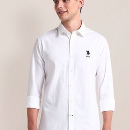 U.S. Polo Assn. Men Opaque Casual Shirt-image-62