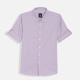 Allen Solly Junior Boys Spread Collar Solid Cotton Slim Fit Casual Shirt-image-60