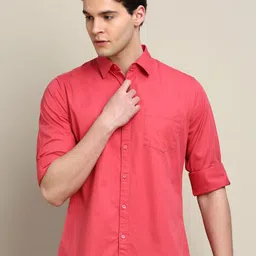 INVICTUS Sport Slim Fit Twill Weave Cotton Casual Shirt-image-70